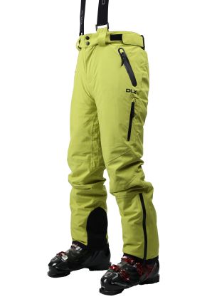 DLX Mens Ski Trousers Kristoff II in Lime zest