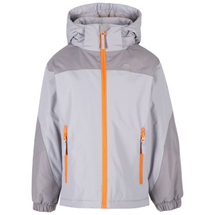 Trespass Kids Waterproof Jacket TP50 Launch, Front view on mannequin
