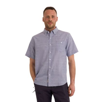 Mens Casual Shirt Lenard in Blue Haze