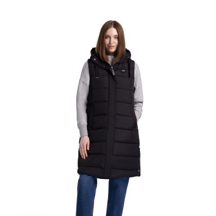 Womens Gilet Leona, Front view on mannequin