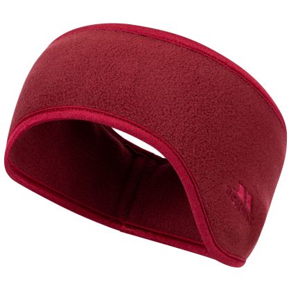 Unisex Adult Fleece Headband Lorax in DARK CHERRY, Hat at angled view