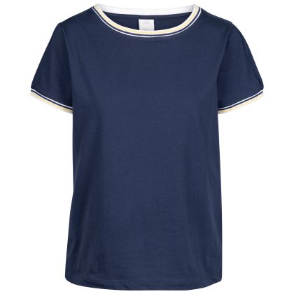 Womens Top Lucy in NAVY, Front view on mannequin