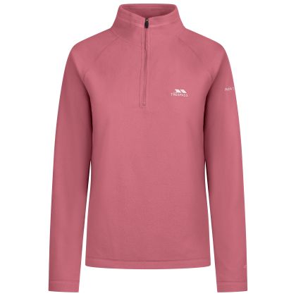 Womens Half Zip Fleece Luiston in Rose Blush