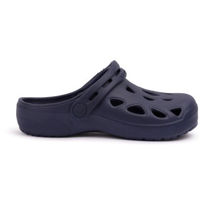 Kids Moulded Sandals Madison in NAVY, Front view of footwear