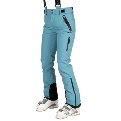 Womens Ski Bottom Marisol Ii in STORM BLUE, Front view on model