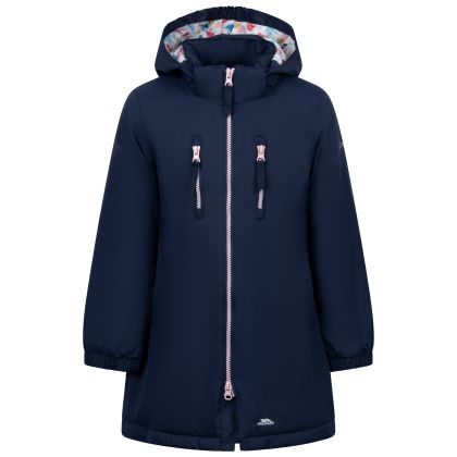 Girls Padded Rain Jacket Marybank in Navy