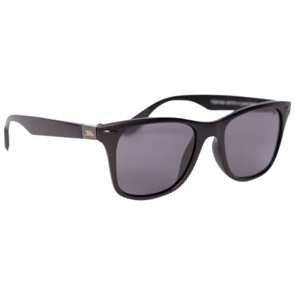 Trespass Unisex Sunglasses Matter X in Matte Black, Front view