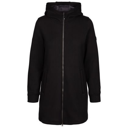 Trespass Womens Fleece Jacket At400 Miatta in Black, Front view on mannequin