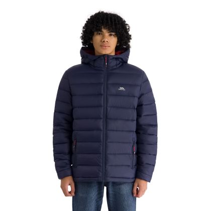 Mens Padded Jacket Mikey in Navy