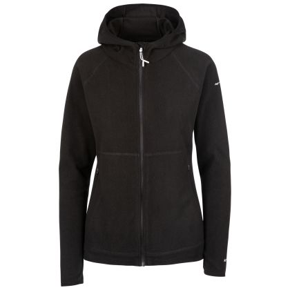 Trespass Women's Fleece AT100 Mollo in BLACK, Front view on mannequin