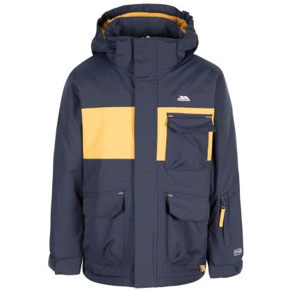 Men's Ski Jacket TP50 Montee in NAVY, Front view on mannequin