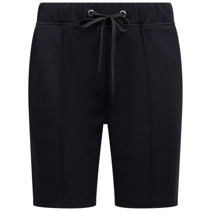 Mens Elasticated Waistband Shorts Naoi in Black