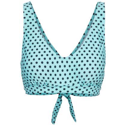 Trespass Natalia Womens Printed Bikini Top in Light Blue