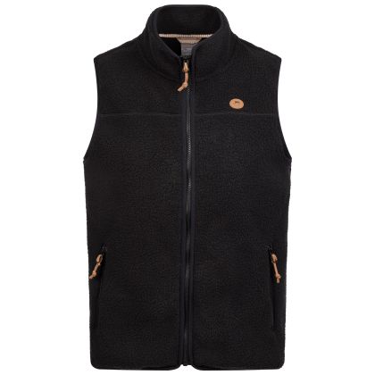 Womens Knitted Fleece Gilet Notion in Black