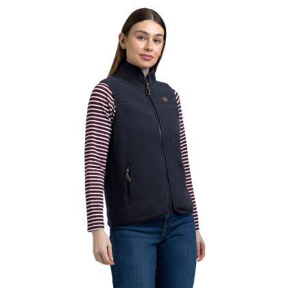 Womens Fleece Gilet  Notion In Navy