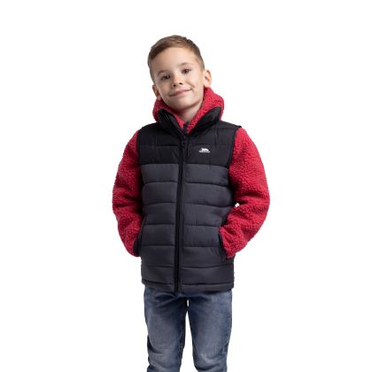 Trespass Kids Gilet Oskar in Black