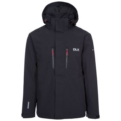 Trespass Mens DLX Waterproof Jacket Oswalt, Front view on mannequin