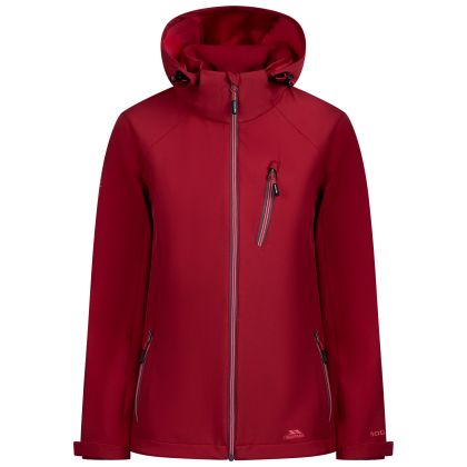 Womens Softshell Jacket Persephone in Claret
