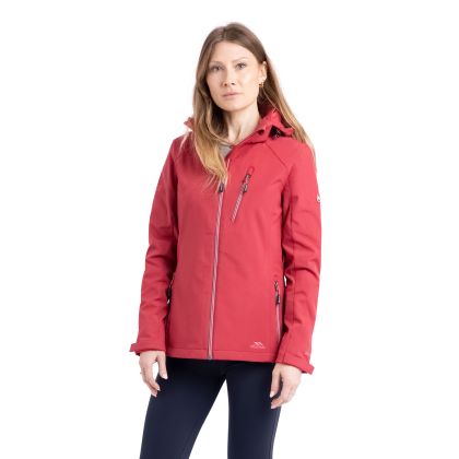 Womens Softshell Jacket Persephone in Claret