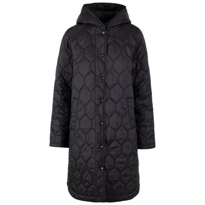 Womens Casual Jacket Phase in BLACK, Front view on mannequin