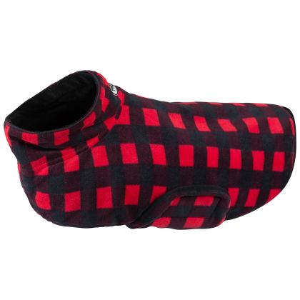Trespass Dog Towelling Robe Poochy Red S/M