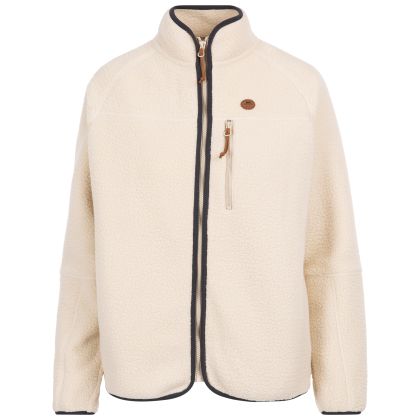 Women s Fleece Jacket AT200 Quake in white, Front view on mannequin