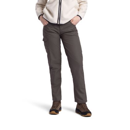 Trespass Womens Water Repellent Cargo Trousers Rambler in Grey