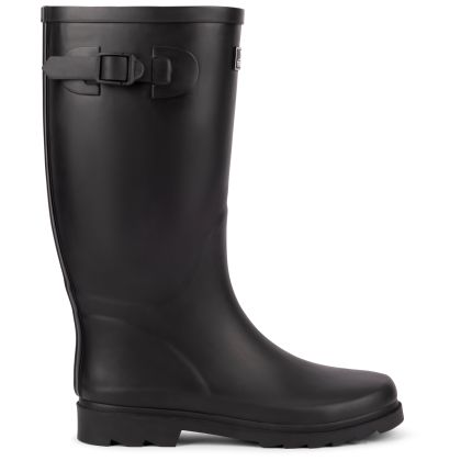 Trespass X Men's Wellies in Black Recon, Outside view of footwear