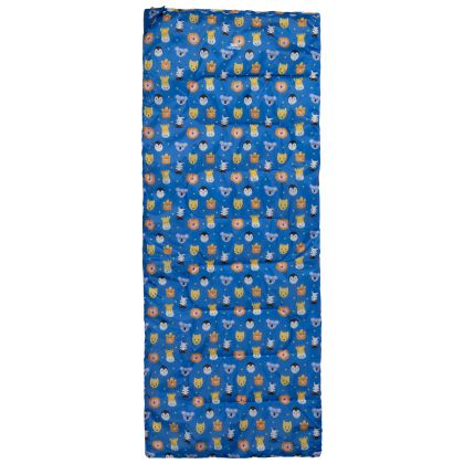 Kids Sleeping Bag Rested in Animal Print