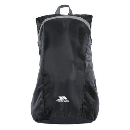 Trespass 15L Packaway Backpack in Black Reverse