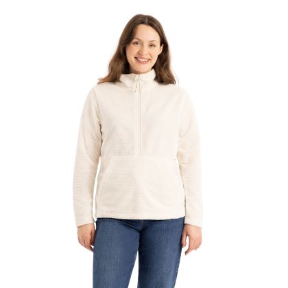 Womens Fleece Ribes in Ghost