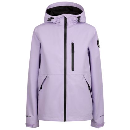 DLX Womens Waterproof Jacket Robina In Gelsomino, Front view on mannequin