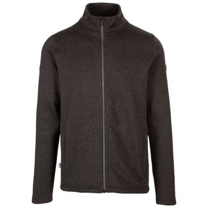 Men's Fleece AT300 Rundel in DARK GREY MARL, Front view on mannequin