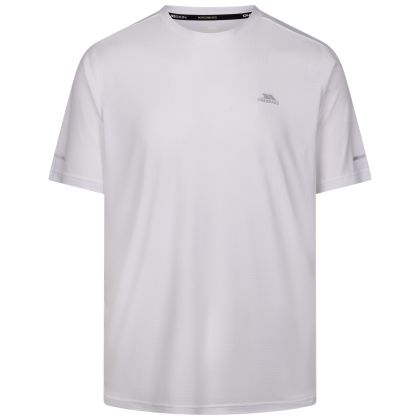 Mens Round Neck Active Top Rundle In White