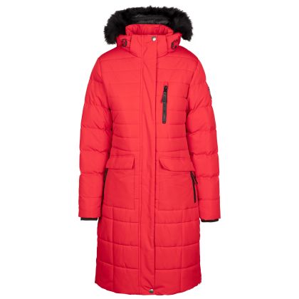 Womens Casual Jacket Sasha in Red, Front view on mannequin