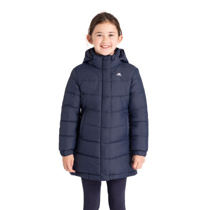 Girls Quilted Jacket Sellster in Navy