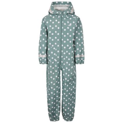 Trespass Toddlers' Rain Suit Showery in Teal mist