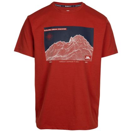 Mens Casual Printed T-shirt  Sirgis in Salsa