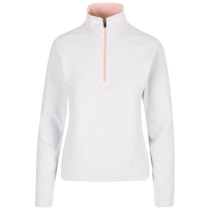 Women's Fleece AT100 Skylar in PALE GREY, Front view on mannequin