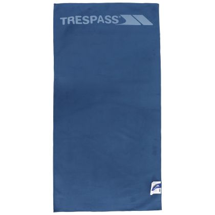 Trespass Anti Bacterial Microfiber Towel 45 x 90cm in Navy