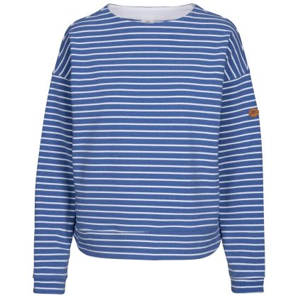 Womens Casual Top Soothing in INDIGO TONE, Front view on mannequin