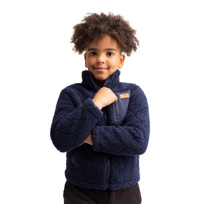 Kids Sherpa Fleece Southford in Navy