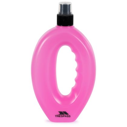 Trespass Easy Grip Sports Bottle Pink 350ml/500ml