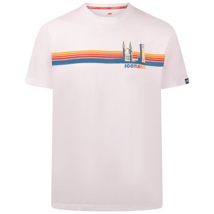 Mens Short Sleeve T-Shirt Standrew in White