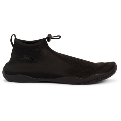 Unisex Pull-On Aqua Shoes Starboard in Black