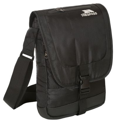Strapper 2.5L Shoulder Bag in Black, Front view