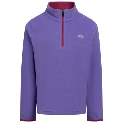 Kids Half Zip Fleece Sybil in Wisteria