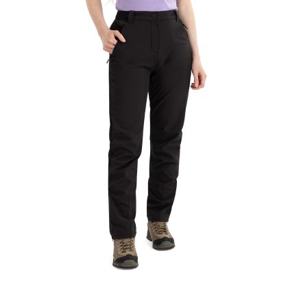 DLX Womens Softshell Trousers Tawny In Black