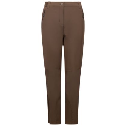 DLX Womens Softshell Trousers Tawny In Peat