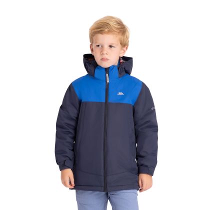 Boys Padded Rain Jacket Terris in Navy